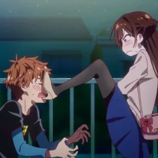 🍓 Chizuru Ichinose Rent-A-Girlfriend Anime, Rent-a-Girlfriend, Chizuru Ichinose, Comédia, Romance telegram sticker