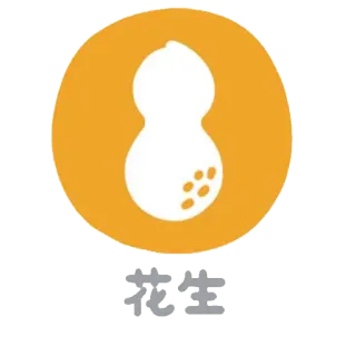👥 花生 ถั่วลิสง, อาหาร, ขนม, วงกลม, ภาพประกอบ, การ์ตูน telegram sticker