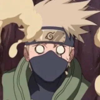 😳 Kakashi Naruto Anime, Manga, Kakashi, Naruto, Ninja, Drôle, Personnage telegram sticker