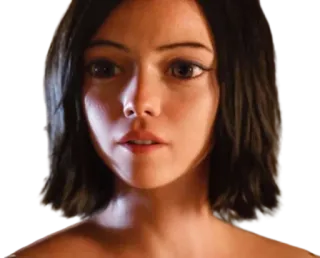 😯 Alita Alita: Battle Angel Alita, Battle Angel, Cyborg, Anime, Filme, Ficção científica whatsapp sticker
