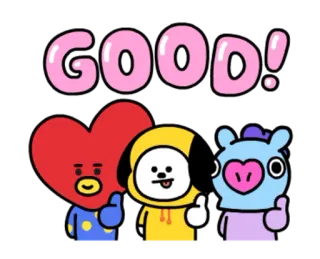 BT21 Cosmic Chemistry PT1 ( @WithBTS ) whatsapp stickers