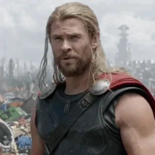⚡️ Thor Marvel, Superheld, Thor, Chris Hemsworth telegram sticker