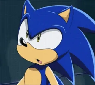 😧 Sonic the Hedgehog sonic, hedgehog, anime, cartoon, blue, character telegram sticker