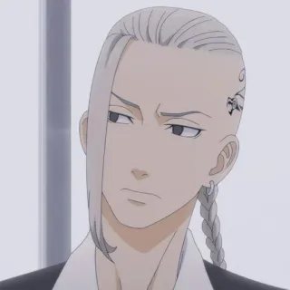 😕 Ken Ryuguji Tokyo Revengers Anime, Manga, Tokyo Revengers, Ken Ryuguji, Draken telegram sticker