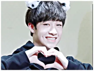 🎈 kpop, улыбка, сердце, любовь, милый, азиат, айдол, парень telegram sticker