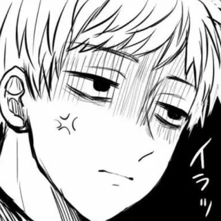 😡 イライラ arrabbiato, frustrato, anime, manga, espressione telegram sticker