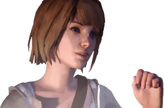😃 Max Caulfield Life is Strange Life is Strange, Max Caulfield, video game, stiker, karakter whatsapp sticker
