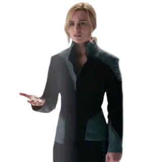 😕 Carol Danvers Captain Marvel 惊奇队长, 卡罗尔·丹弗斯, 漫威, 超级英雄, 女性, 手势, 困惑 telegram sticker