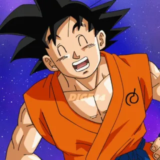 😆 Goku Dragon Ball Anime, Dragon Ball, Sangoku, Dessin animé, Animation, Arts martiaux telegram sticker