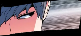 ✨ anime, manga, personaje, expresión facial telegram sticker