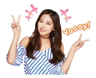 ✌️ Yaaay! Celebração, Eba, Feliz, Animado, Alegre whatsapp sticker