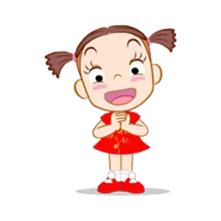 😊 Cartoon, Mädchen, Süß, Figur, Anime, Kind telegram sticker