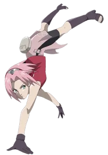 😡 Sakura Haruno Naruto Anime, Naruto, Sakura, Sakura Haruno, Ninja whatsapp sticker