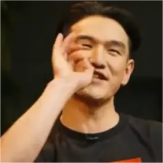 👌 pessoa, asiático, gesto ofensivo, gesto de mão telegram sticker