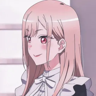 ☺️ Marin Kitagawa My Dress-Up Darling anime, girl, cute, kawaii telegram sticker