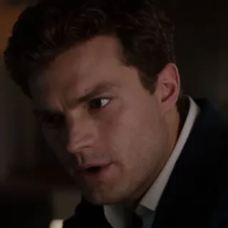 🍂 Christian Grey Fifty Shades of Grey Mann, Geschäftsmann, Film, gutaussehend, Anzug whatsapp sticker