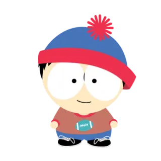 👶 Stan Marsh South Park การ์ตูน, เซาท์พาร์ค, สแตน มาร์ช, แอนิเมชั่น, ตลก telegram sticker