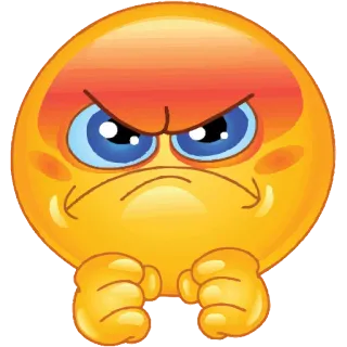 👹 Emoji, Wütend, Verärgert, Emoticon, Rasend, Frustriert telegram sticker