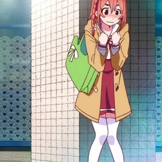 🌸 Sumi Sakurasawa Rent-A-Girlfriend аниме, Суми Сакурасава, Rent-A-Girlfriend, милая, девушка telegram sticker
