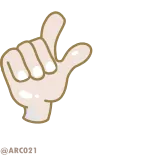 🥺 gesto de mano, signo perdedor, ofensivo, burlón, irrespetuoso telegram sticker