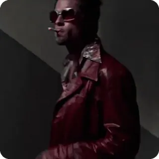 🥱 Tyler Durden Fight Club telegram sticker