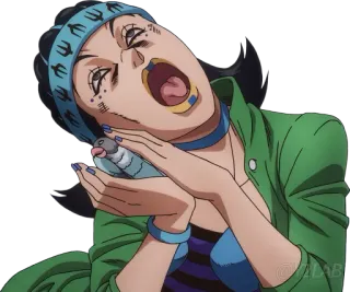 🐦 Narancia Ghirga JoJo's Bizarre Adventure anime, jojos bizarre adventure, narancia ghirga, character telegram sticker