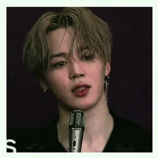 💦 Jimin jimin, bts, kpop, cantante, microfono, idol telegram sticker
