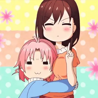 🫂 Anime, Dibujos animados, Chica, Abrazo, Lindo, Kawaii, Amistad whatsapp sticker