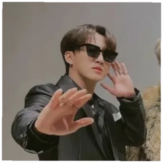 😎 Человек, Солнцезащитные очки, Портрет, Мужчина, Мужской, Kpop whatsapp sticker
