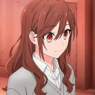 🍥 Anime, Garota, Desenho animado, Retrato, Ilustração telegram sticker