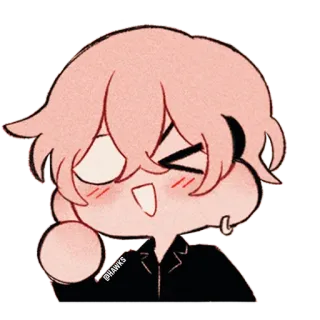 😆 @HAWKS Anime, Słodkie, Kreskówka, Naklejka, Kawaii telegram sticker