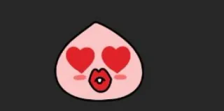 😮‍💨 Apeach Dessin animé, Amour, Pêche, Personnage, Mignon, Kakao Friends whatsapp sticker