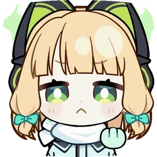 ๐ anime, chibi, cute, cartoon, sticker telegram sticker