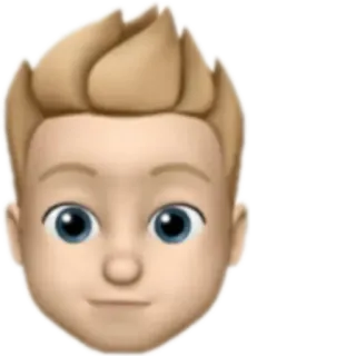😏 Emoji, Memoji, Avatar, Cartoon, Gesicht telegram sticker