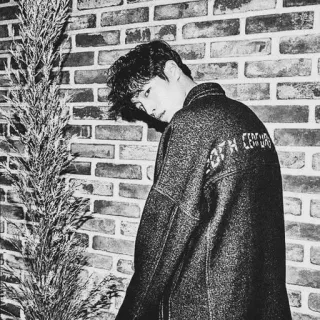 ➖ 20TH CENTURY man, jacket, portrait, century, brick wall, black and white telegram sticker