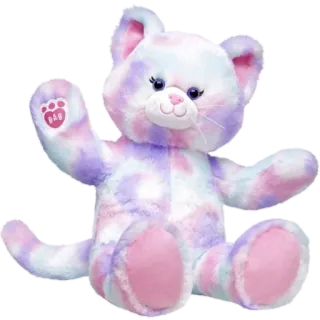 🐱 gatto, peluche, giocattolo, animale, peluche, carino telegram sticker