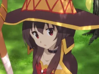 Megumin by @anime_stickerr telegram stickers