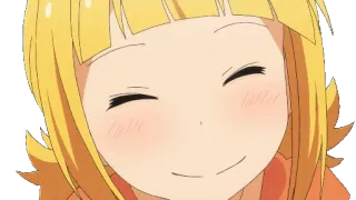 ☺ Anime, Gadis, Senyum, Bahagia, Lucu, Kartun whatsapp sticker