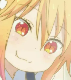 😊 Tohru Miss Kobayashi's Dragon Maid 动漫, 龙, 可爱, 卡哇伊, 托尔, 小林家的龙女仆 whatsapp sticker