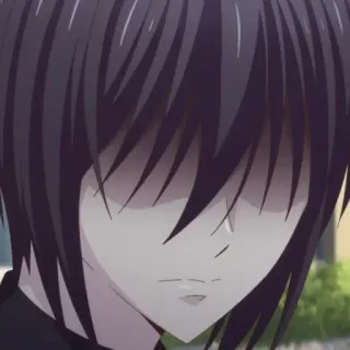 🕸 Anime, Triste, Emozione, Manga, Personaggio, Ritratto telegram sticker