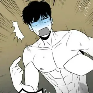 🍸 Manhwa, Anime, Charakter, Illustration telegram sticker