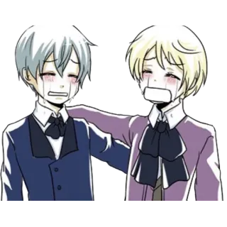 😭 weinen, Anime, Manga, traurig, Jungen telegram sticker