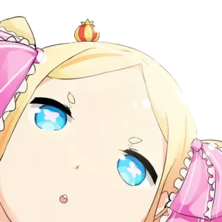 😮 Beatrice Re:Zero Аниме, Лоли, Блондинка, Милый, Кавай telegram sticker