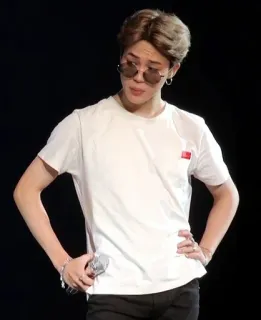 🤨 Jimin kpop, singer, idol, music, artist, fashion telegram sticker