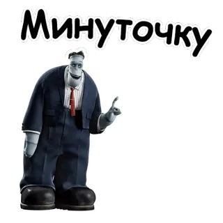 👆 Frankenstein Hotel Transylvania Минуточку monster, cartoon, pointing, hotel transylvania telegram sticker