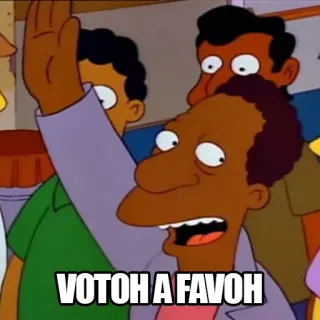 👍 VOTOH A FAVOH telegram sticker