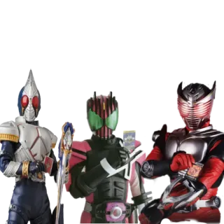 👨‍👨‍👦 action, hero, superhero, fighting, armor, tokusatsu, kamen rider telegram sticker