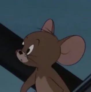 🖤 Jerry Tom and Jerry Cartoon, Maus, Figur, Animation telegram sticker