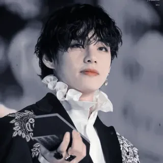 ▫️ V kpop, v, bts, koreański pop, piosenkarz, idol telegram sticker