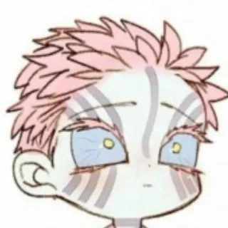 😶 Akaza Demon Slayer Аниме, Демон, Наклейка, Аказа, Клинок, рассекающий демонов telegram sticker